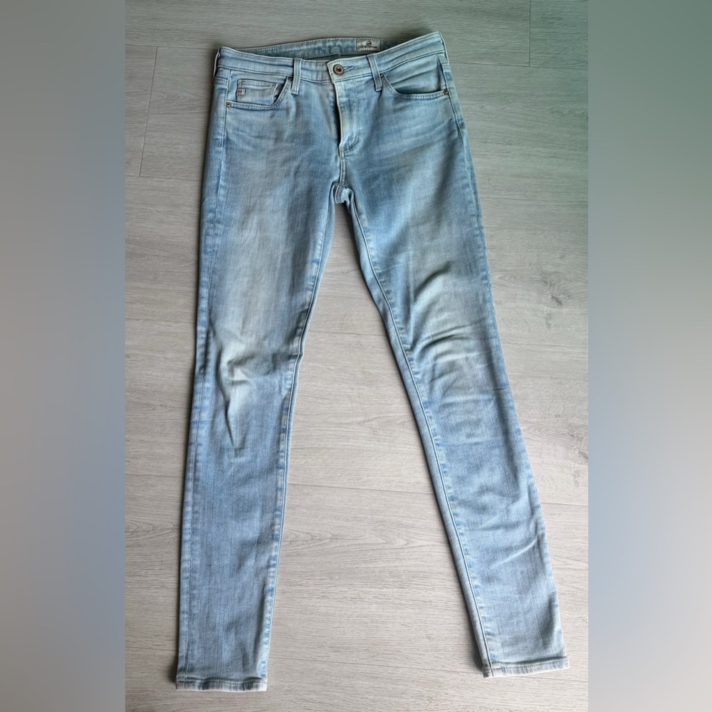 AG Adriano Goldschmied Light Blue Skinny Jeans